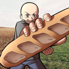 persona con pan denuncia los carbohidratos