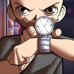 persona en horario de comida