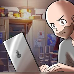 persona trabajando sin procrastinar
