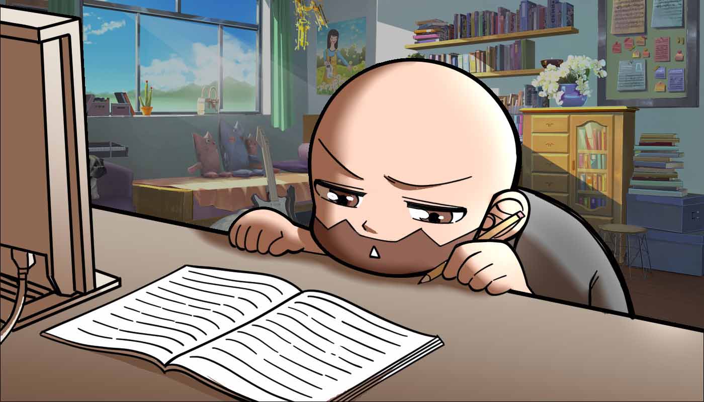 persona procrastinando