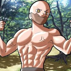 hombre entrenando al aire libre
