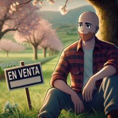 hombre propietario de tierra agricola