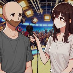 persona respondiendo a criticas