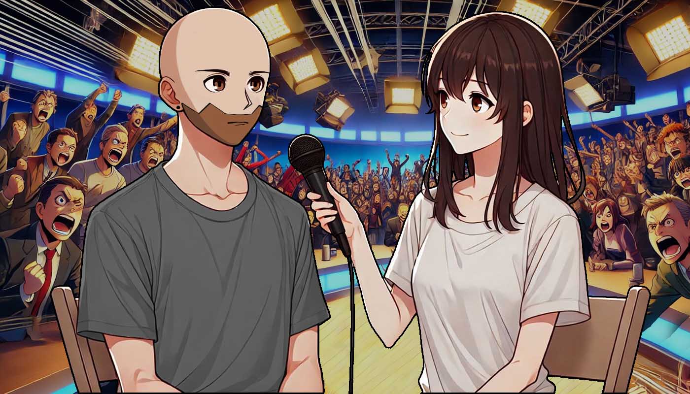 persona respondiendo a criticas