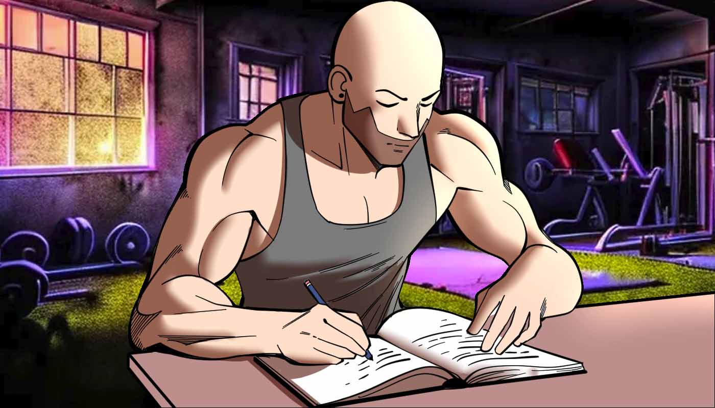 hombre planificando entrenamiento