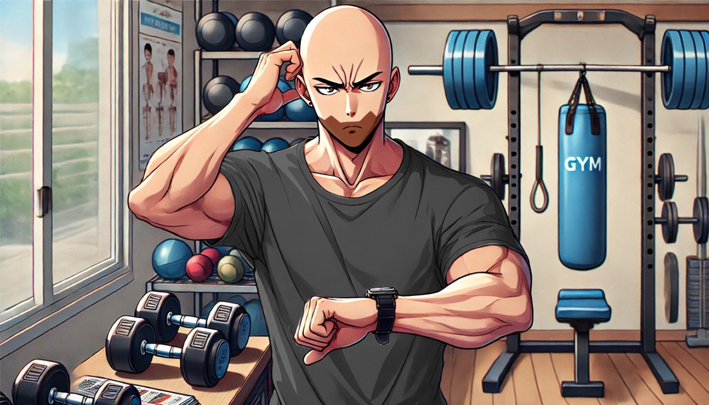 persona sin tiempo para ir al gym