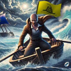 hombre escapa de la fiscalidad europea