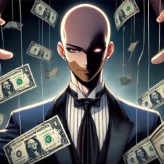 persona manipula el dinero